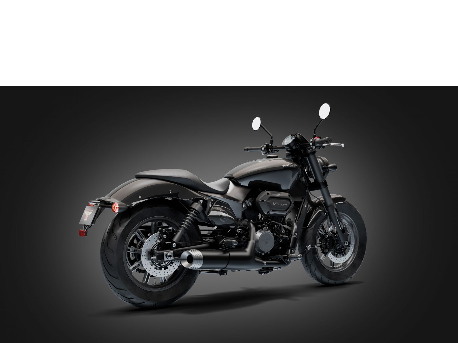 Мотоцикл MOTO MORINI RUMBLE (VOLCANIC BLACK) 2026